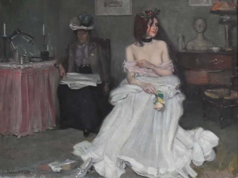 1848-Pierre Georges Jeanniot - La pazza - Musee Petiet de Limoux